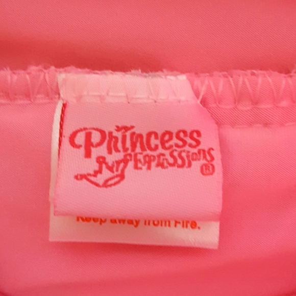 Princess Expressions Pink Sequin & Ribbon Applique Ballet Costume Baby 6-12 Mth - Picture 10 of 13